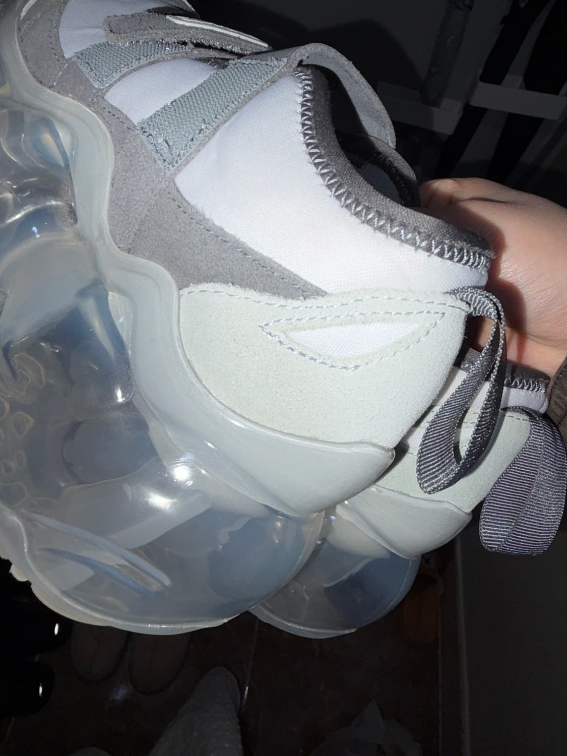 그라운즈 무피 메리제인 더블 화이트 그레이 상품이미지5