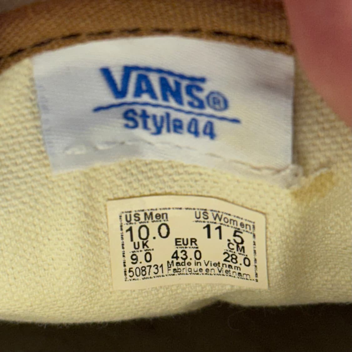 반스 애너하임 어센틱 4 4DX 레오파드 (280) 상품이미지8