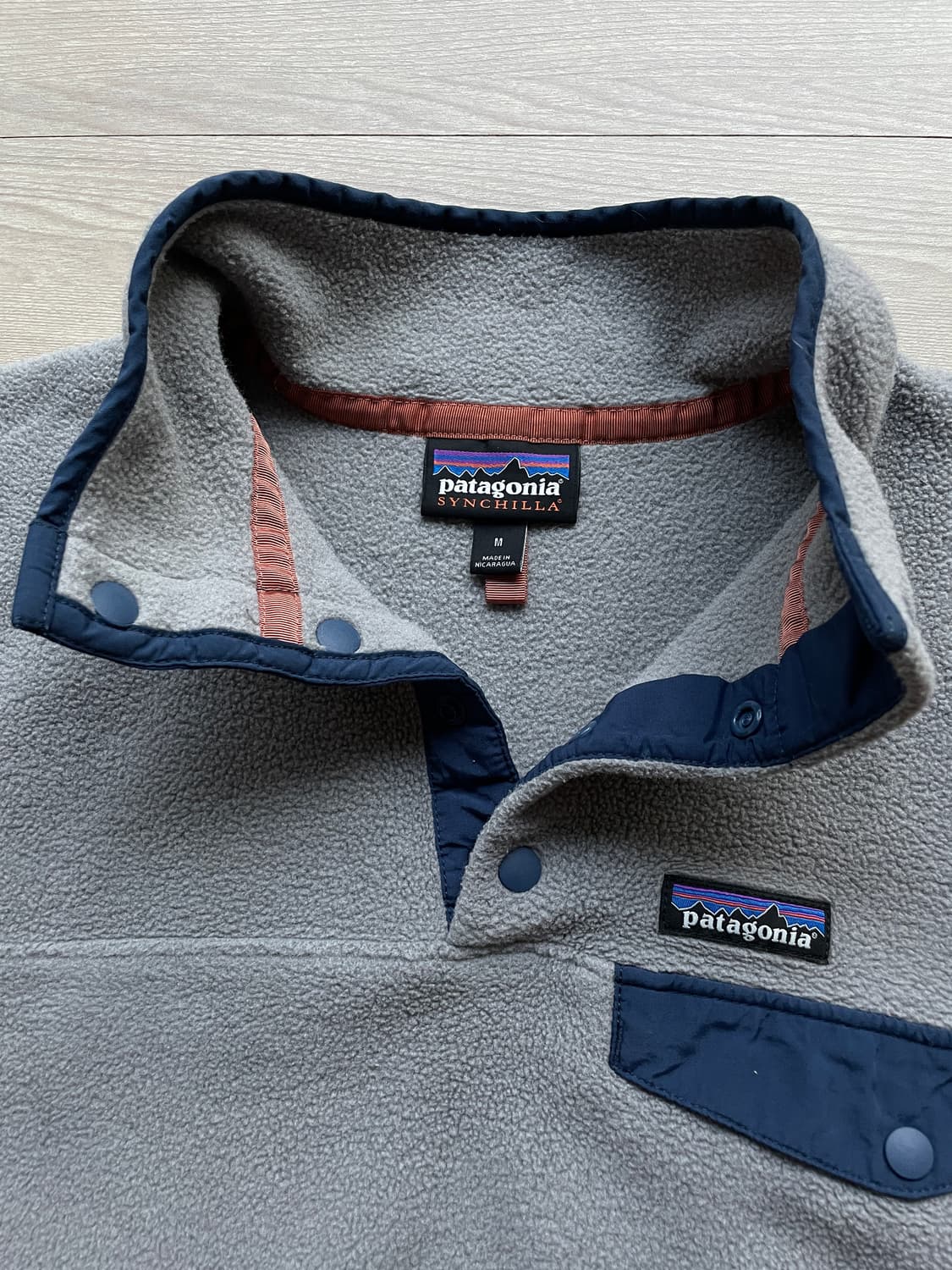 파타고니아 신칠라 우먼스 그레이 플리스 patagonia 상품이미지3