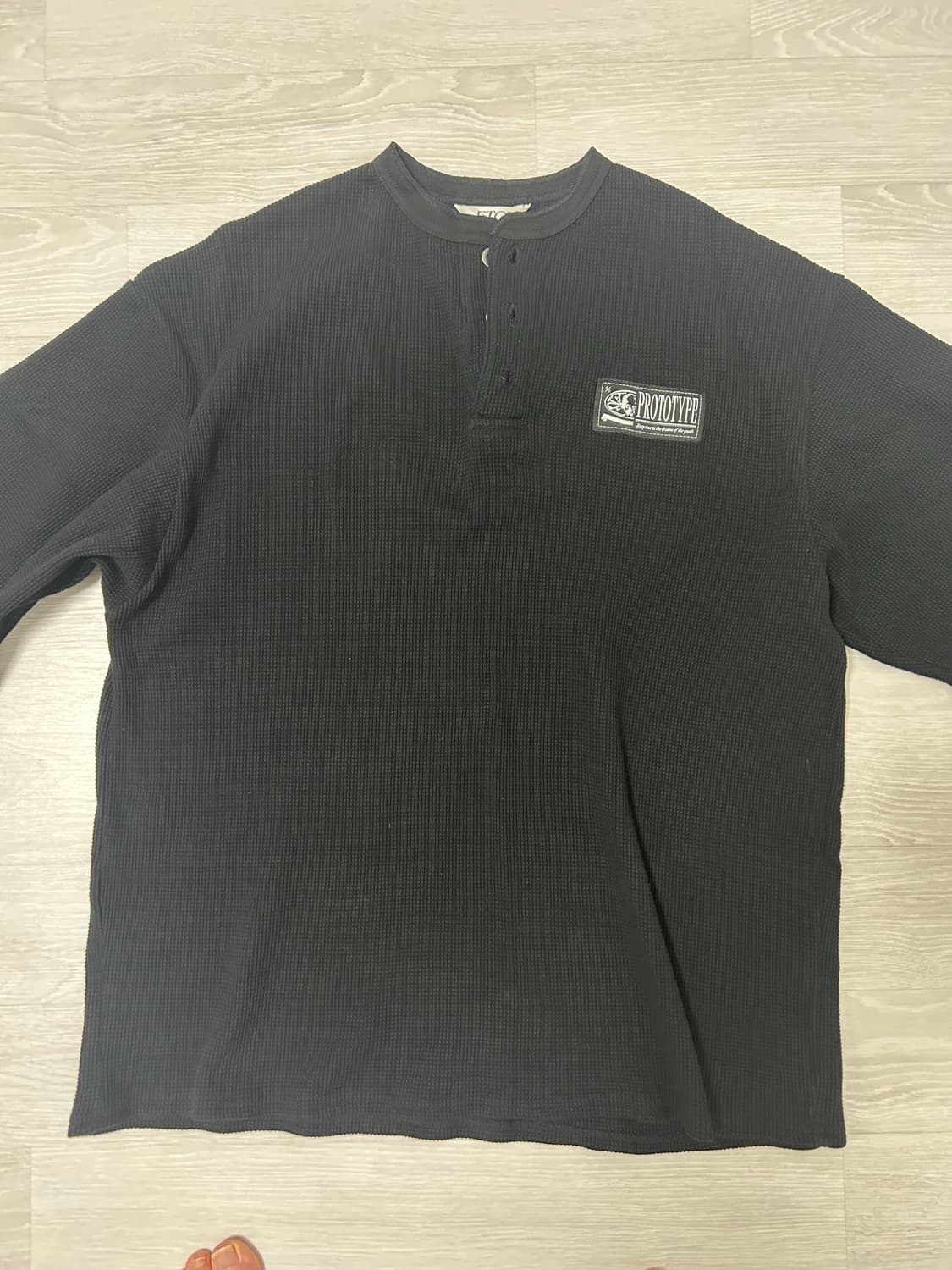 Etce 와플 헨리넥 M 상품이미지1