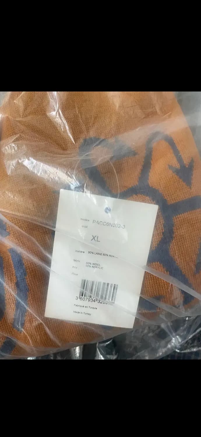 라스벳 RASSBET 초판 니트 스웨터 머스타드 XL 상품이미지3