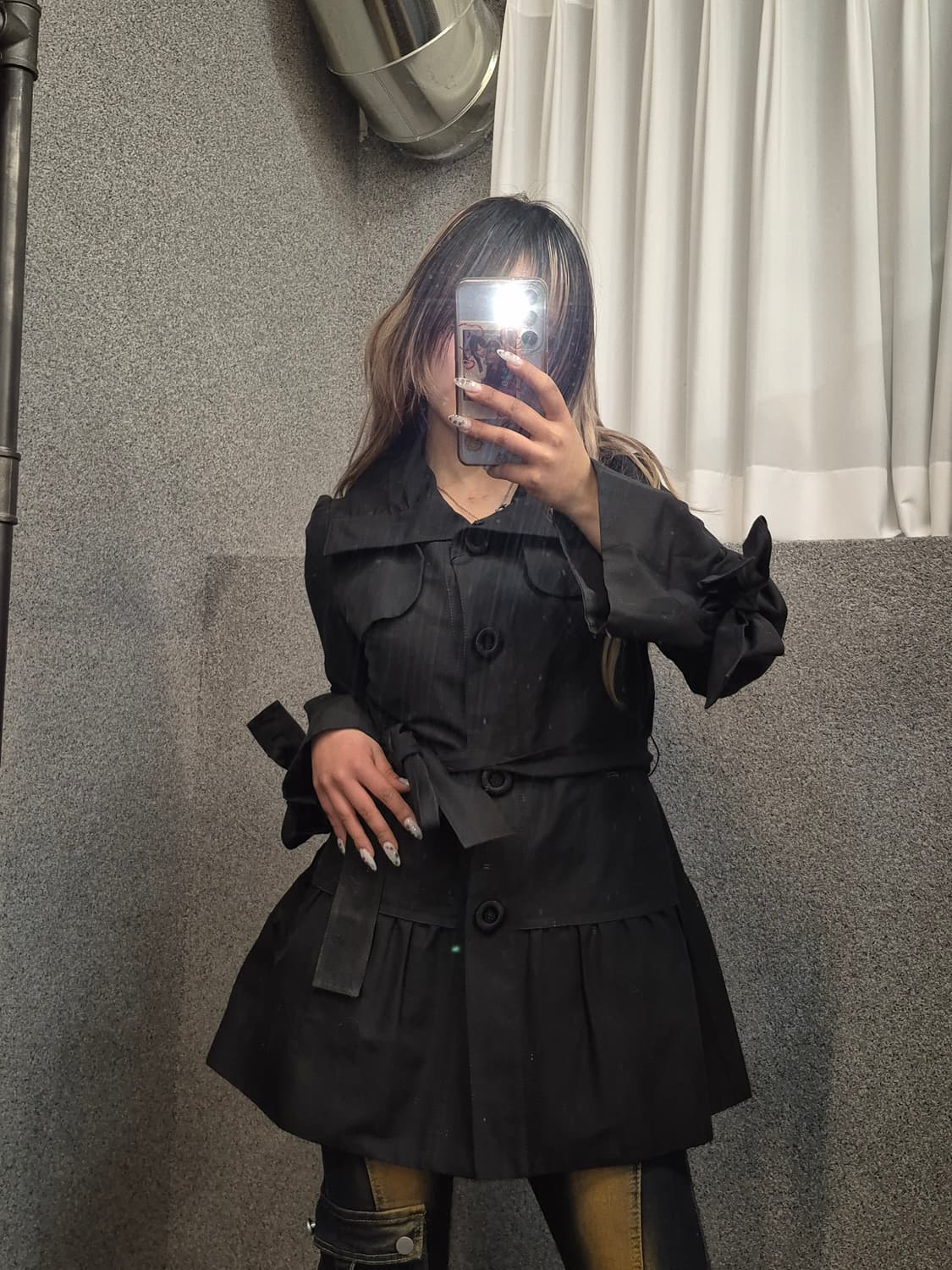 TO BE CHIC RIBBON COAT 상품이미지1