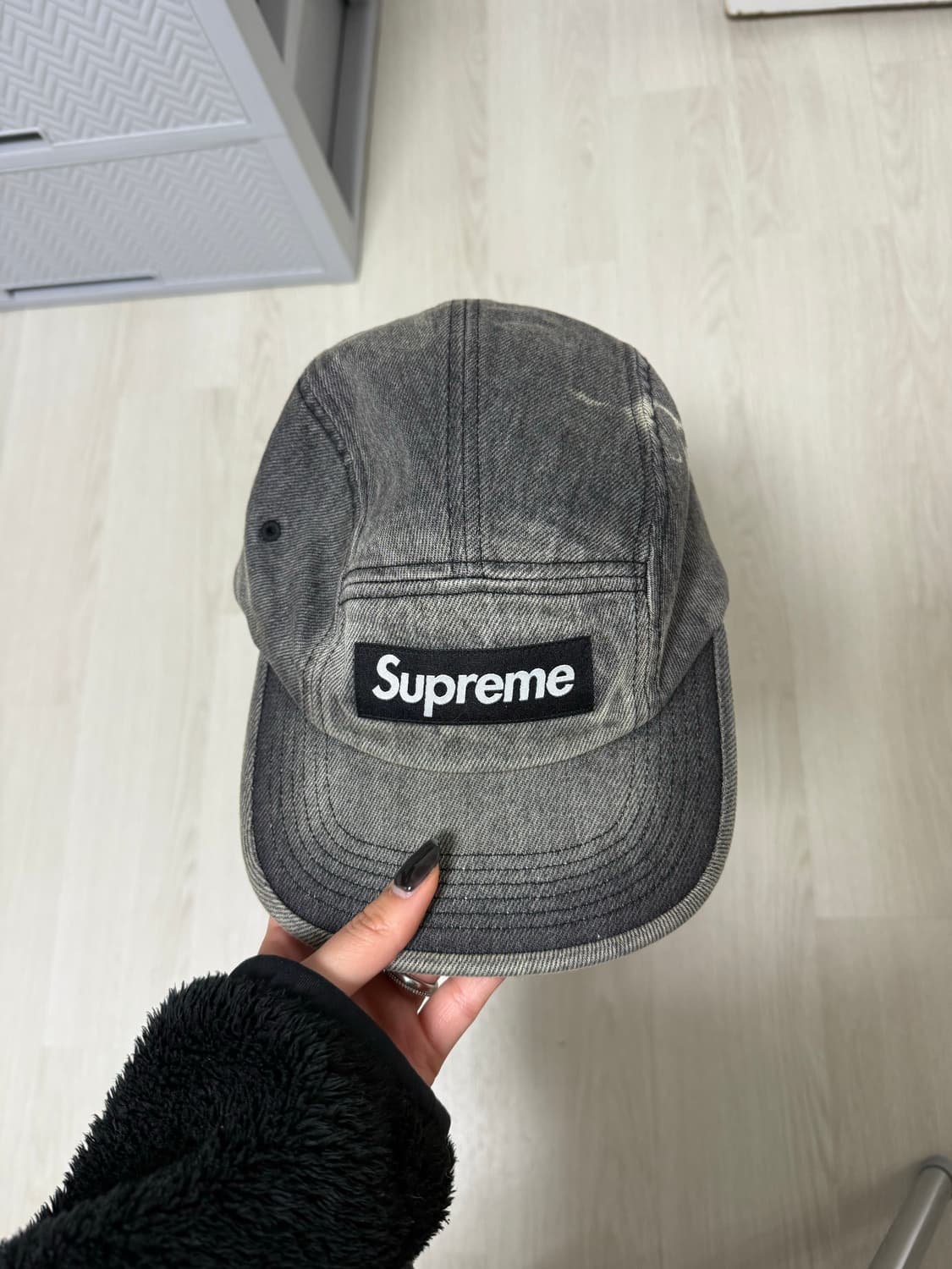 슈프림 데님 캠프캡 FW25 상품이미지2