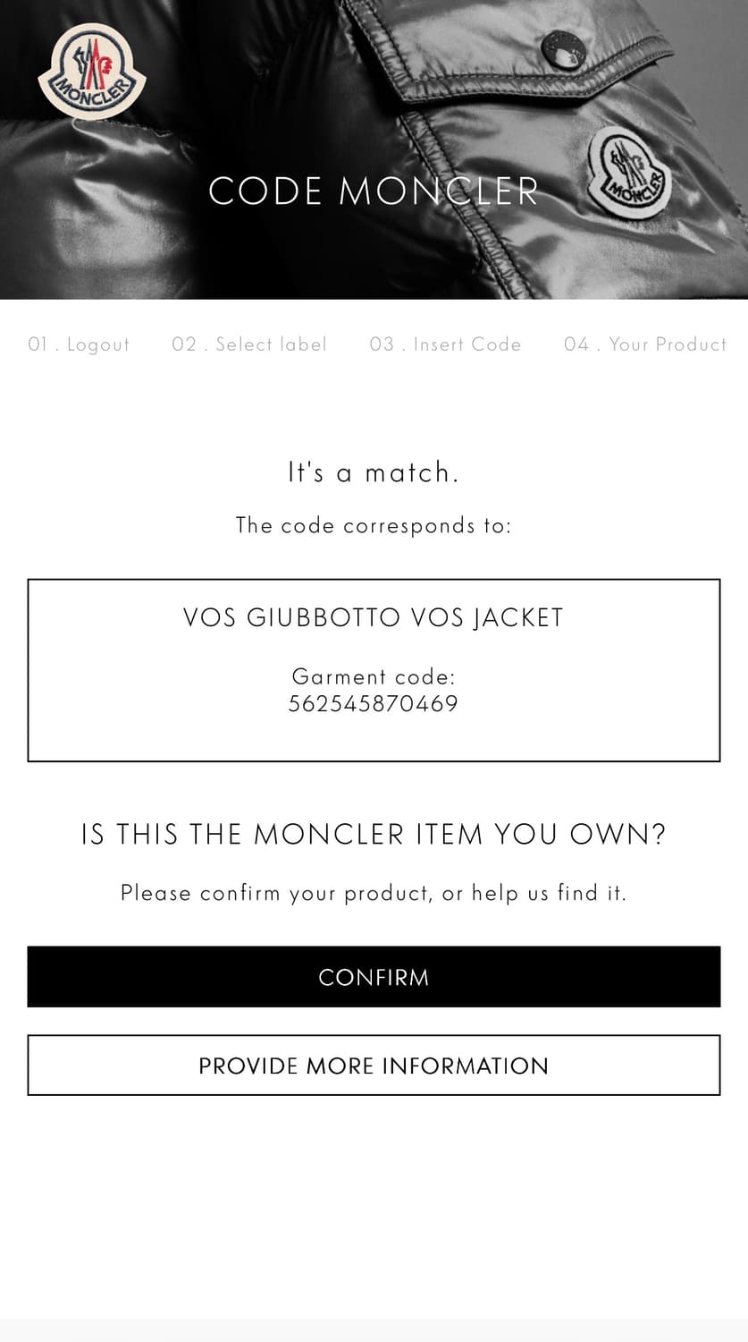 1/ 몽클레어 벨티드 와펜 구스다운 롱패딩 상품이미지2
