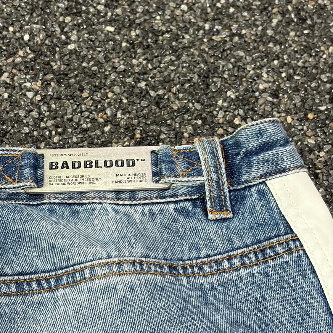 배드블러드 던칸 부츠컷 데님 팬츠 B4100 상품이미지6