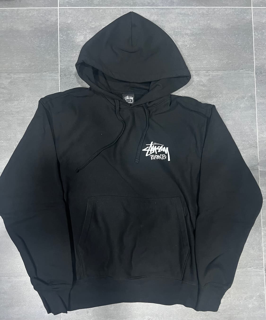 스투시 토론토 후드 블랙 S사이즈 상품이미지2