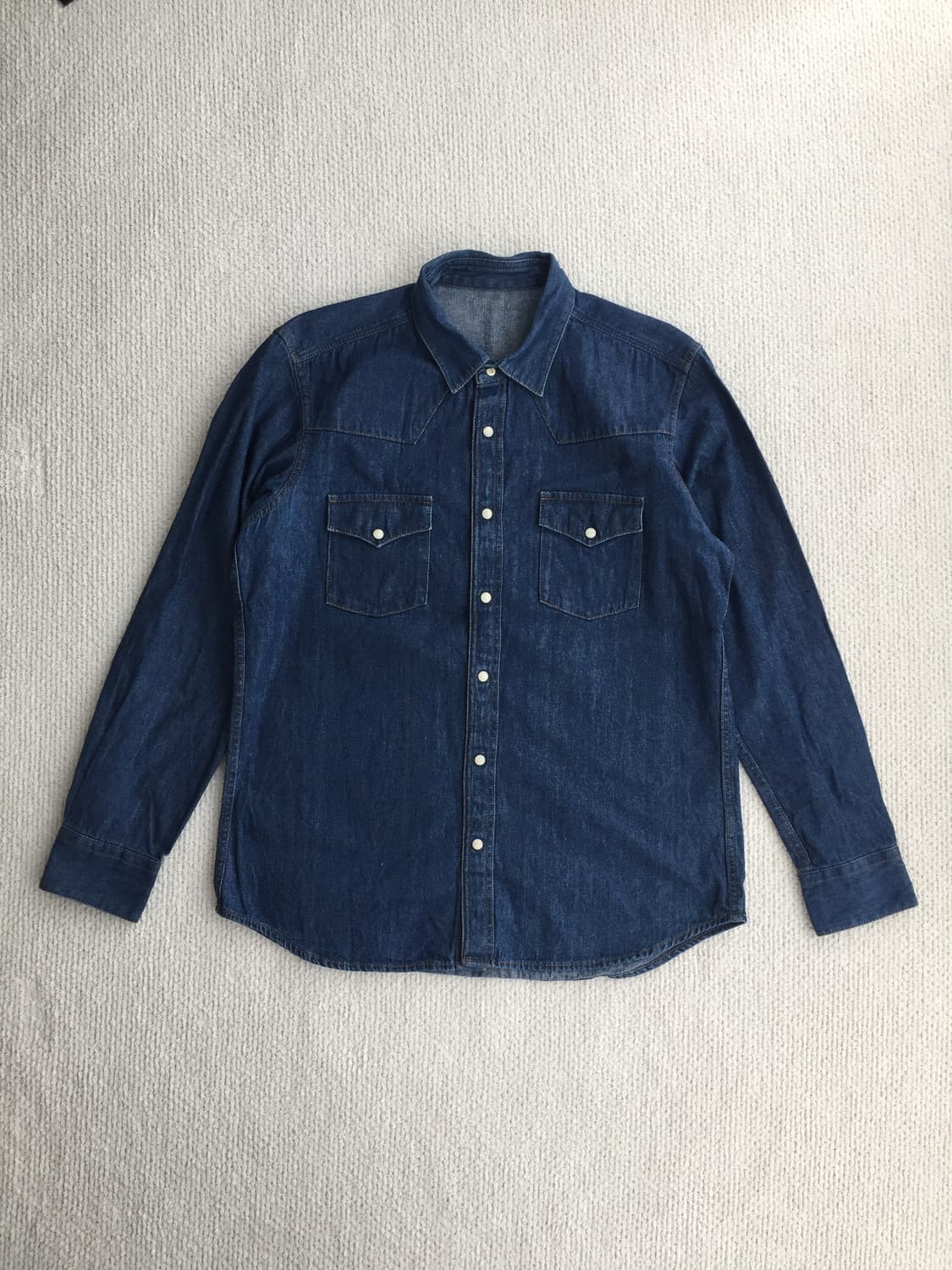 빈티지 웨스턴 데님 셔츠 상품이미지1