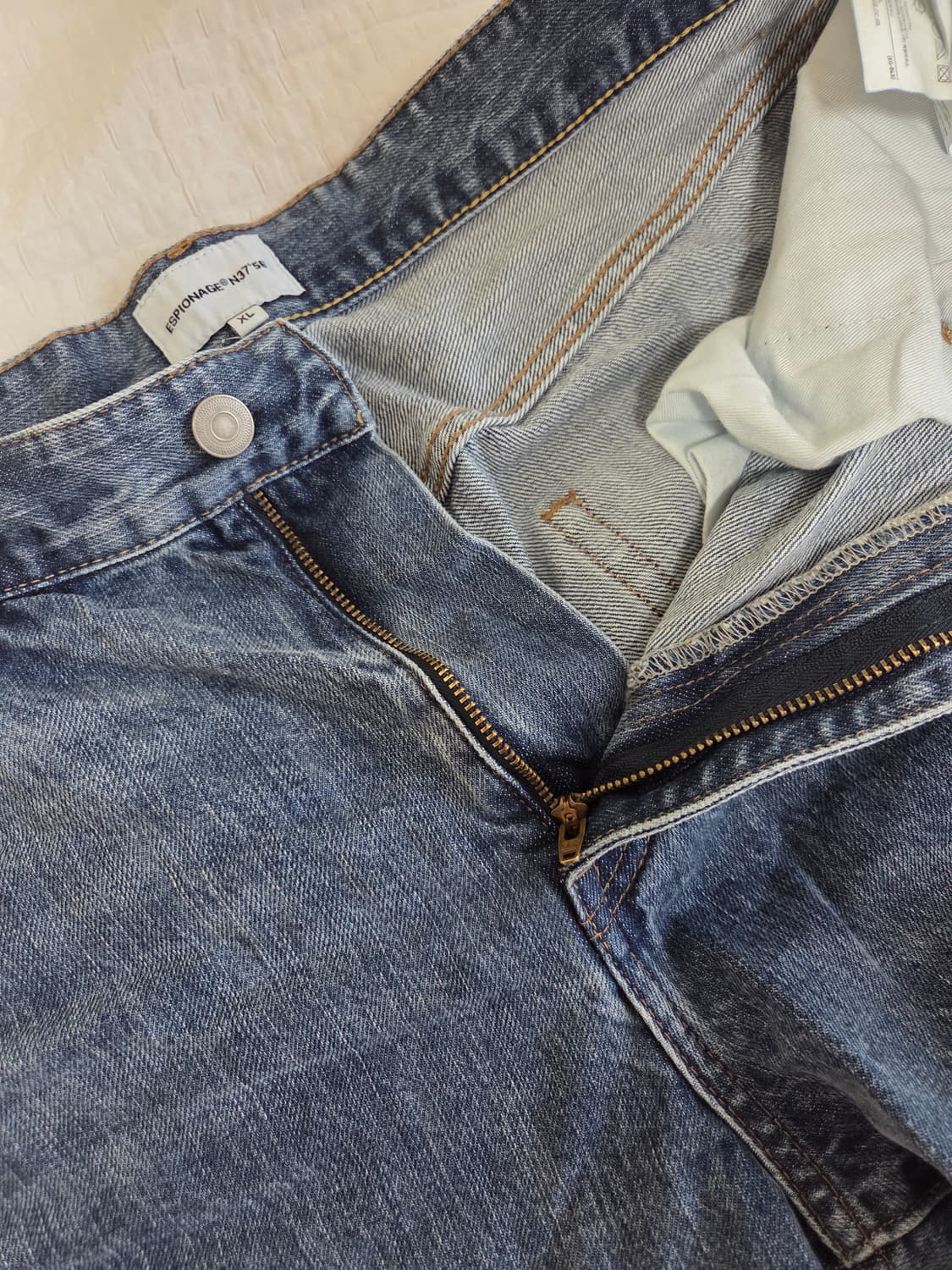 에스피오나지 셀비지 데님 XL 상품이미지5