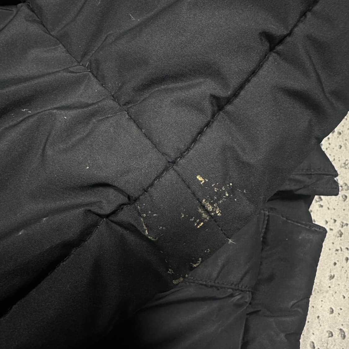 ✨ (바배) 노스페이스 구스다운 블랙 롱패딩 상품이미지5