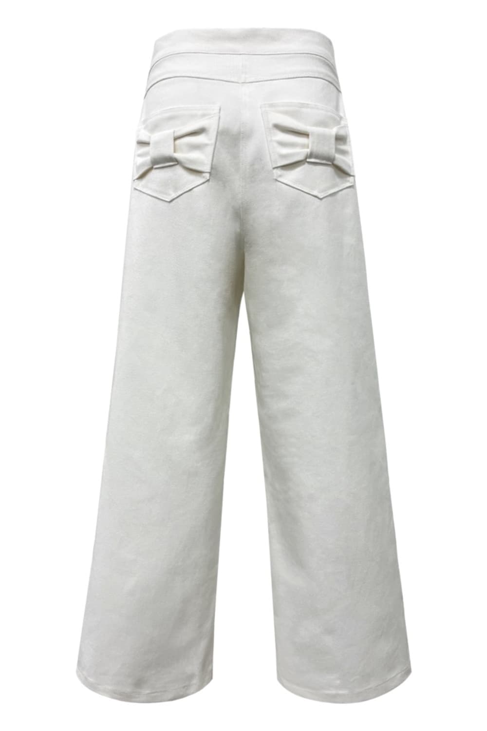 BELTED BOW POCKET WIDE PANTS 체메씨 보우 포켓 상품이미지1