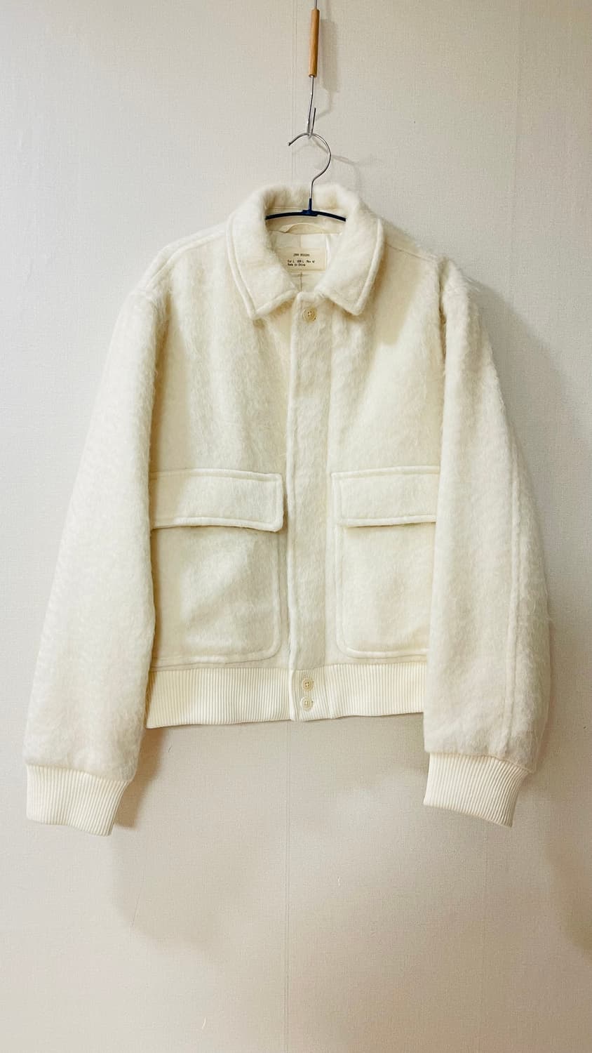 자라 오리진스 아이보리 울 봄버 자켓 L(110까지 가능) 정가 28만원 상품이미지3