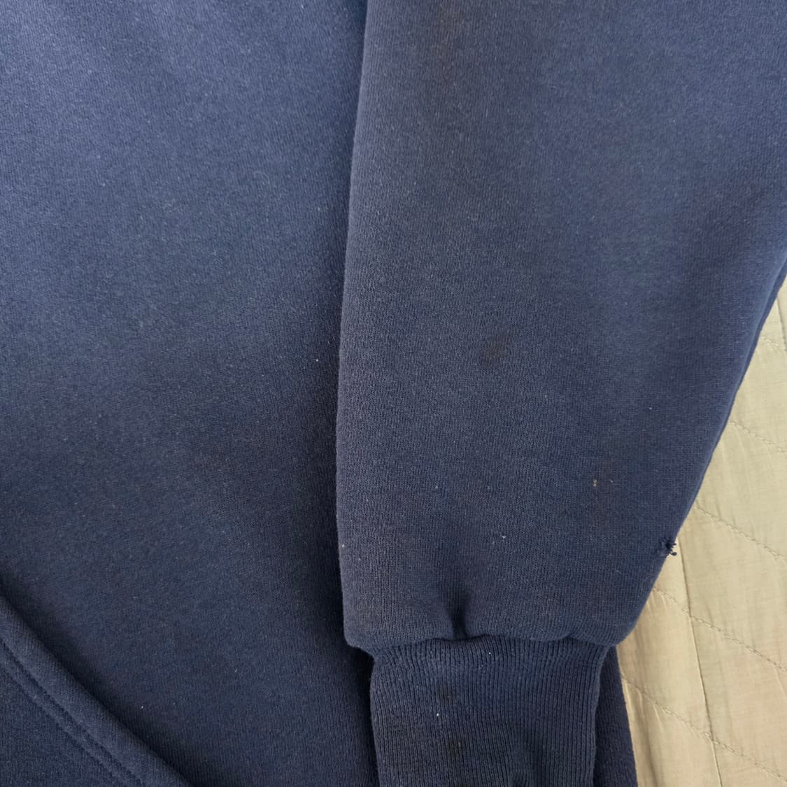 [XXL] 90s 러셀 애슬레틱 후드집업 네이비 스몰핀홀 ver. 9 상품이미지3