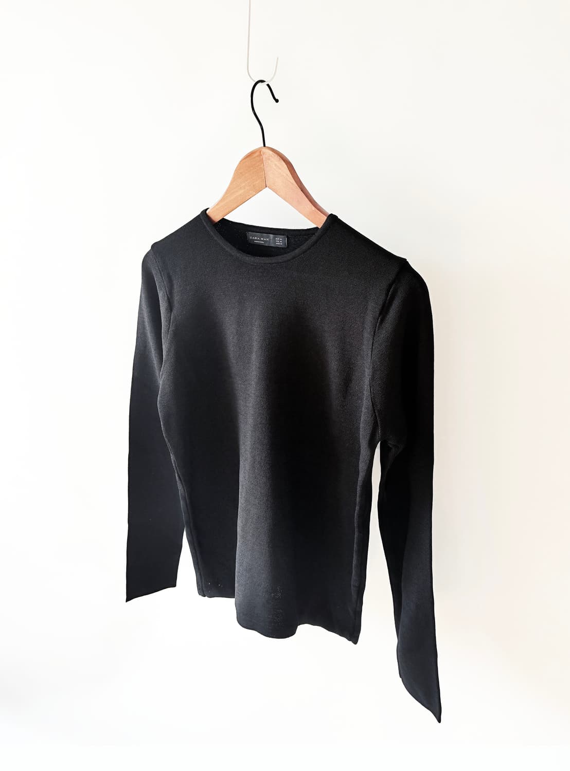 자라 비스코스 라운드넥 상품이미지2