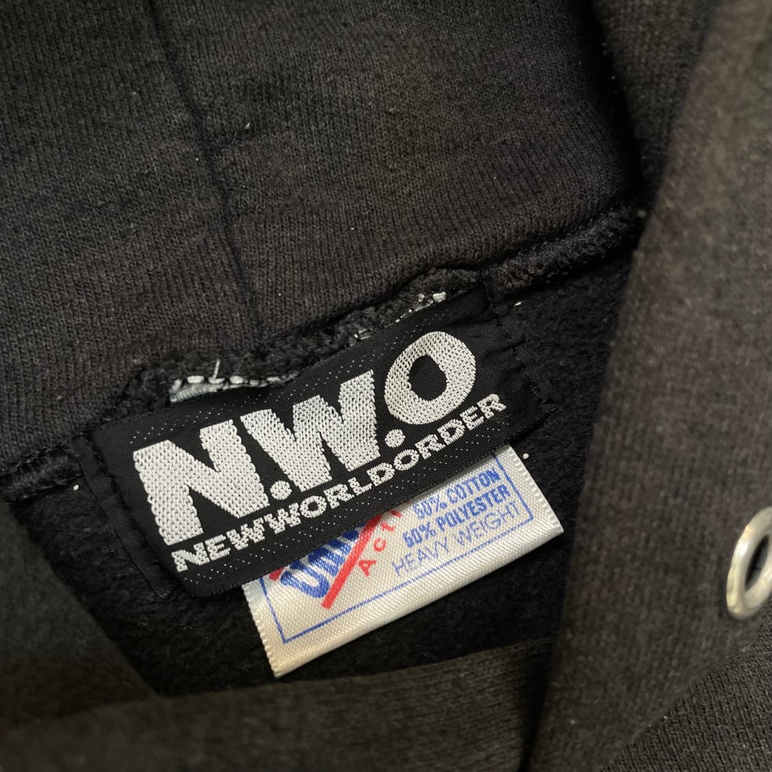 90s NWO usa 뉴월드오더 빈티지 후드 L 상품이미지3