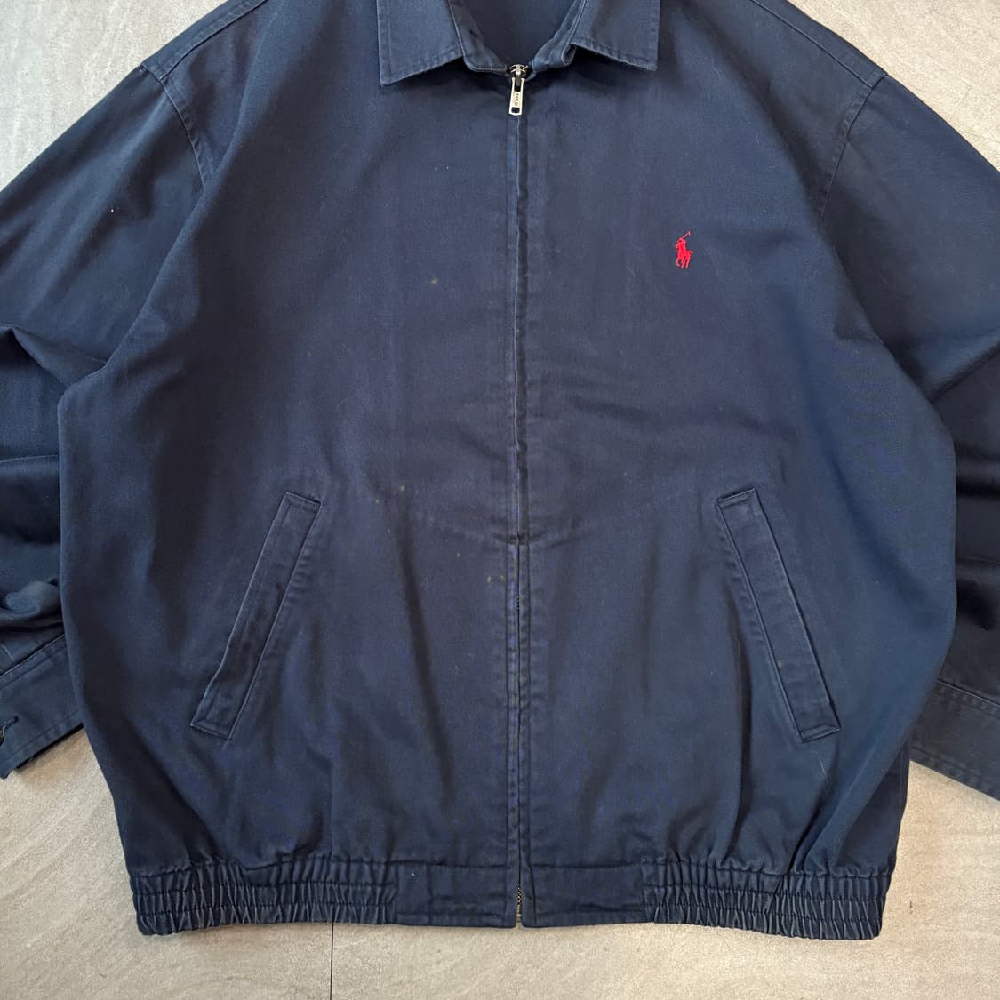 폴로 정품 네이비 스윙톱 자켓 상품이미지2