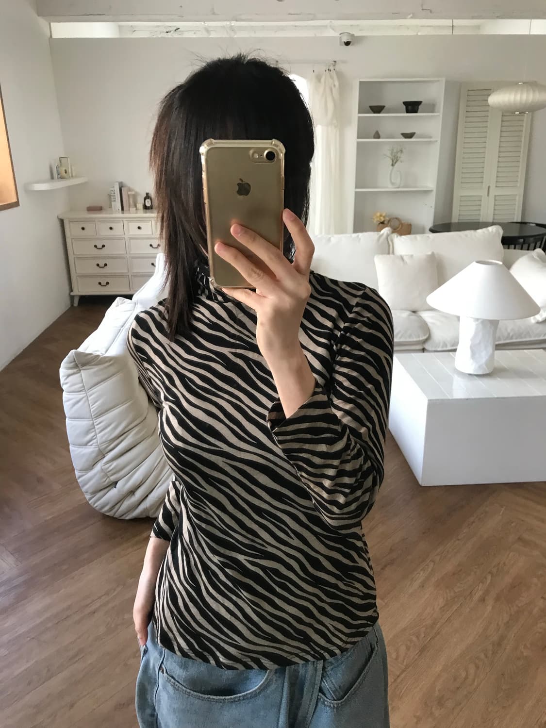 vintage pattern top 상품이미지7