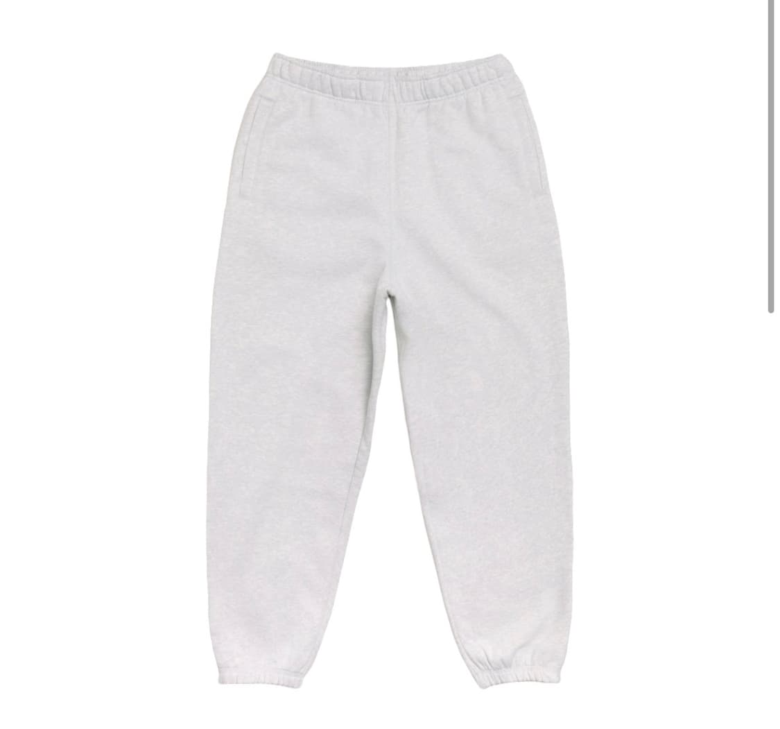 [XL] 스투시 워크기어 스웻 조거팬츠 애쉬헤더 상품이미지1