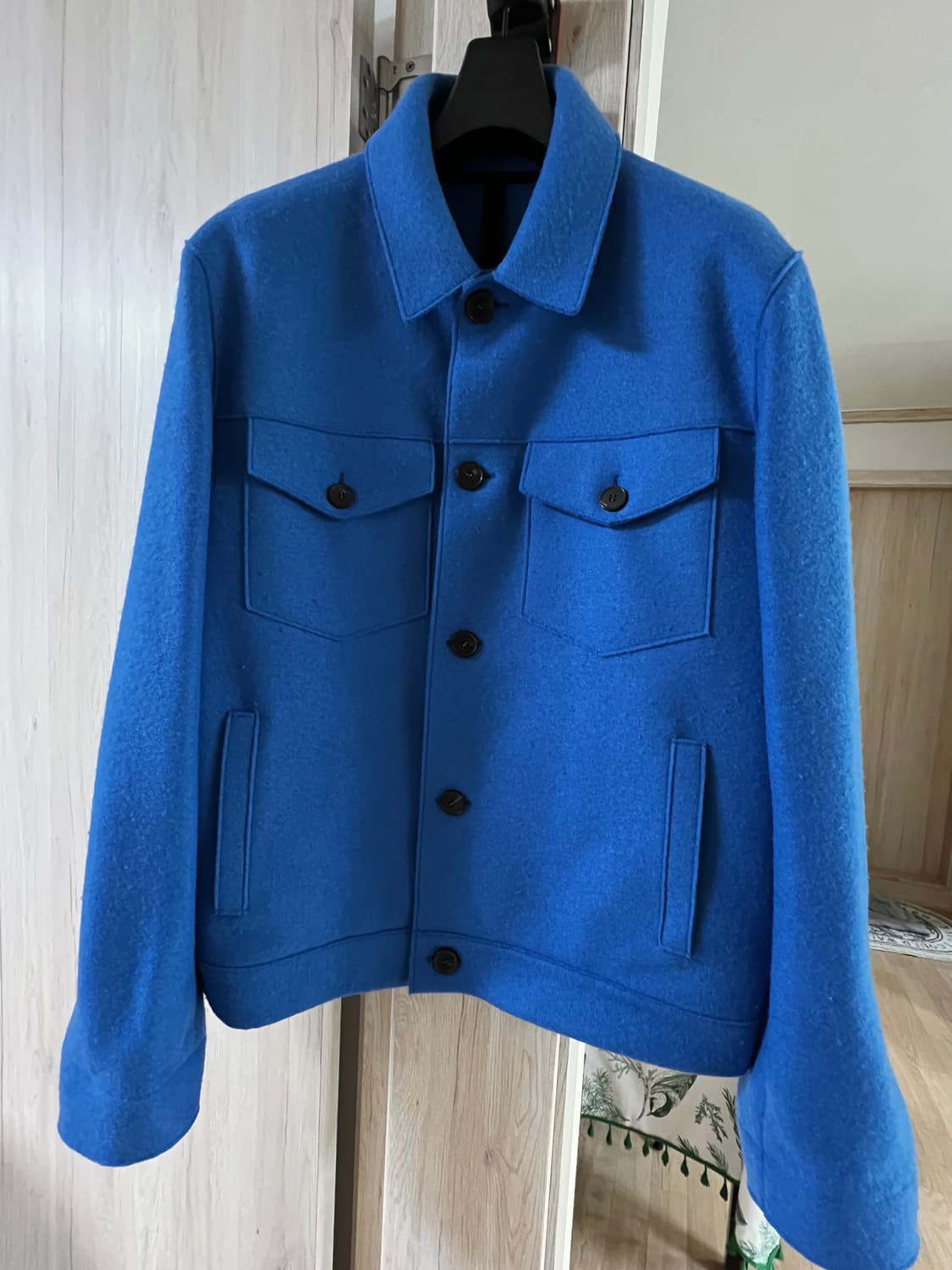 해리스와프런던 펠트 버진울 자켓 상품이미지1