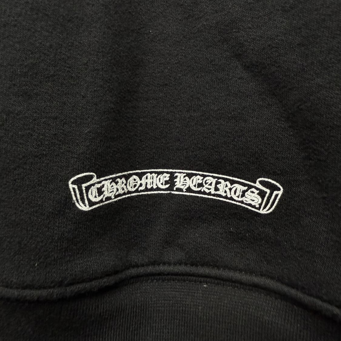 {클로젯}[L][새상품급 신형]크롬하츠 홀스슈 플로랄 헤비웨이트 후드집업 상품이미지5