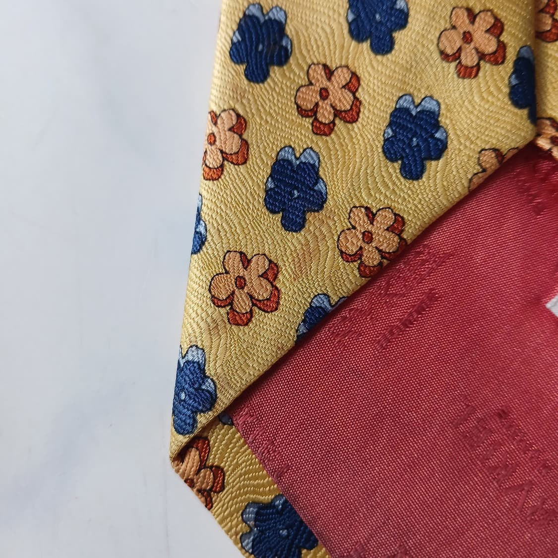 소니아리키엘 실크 플라워 패턴 넥타이 9.4cm A~B등급 A19849 상품이미지9