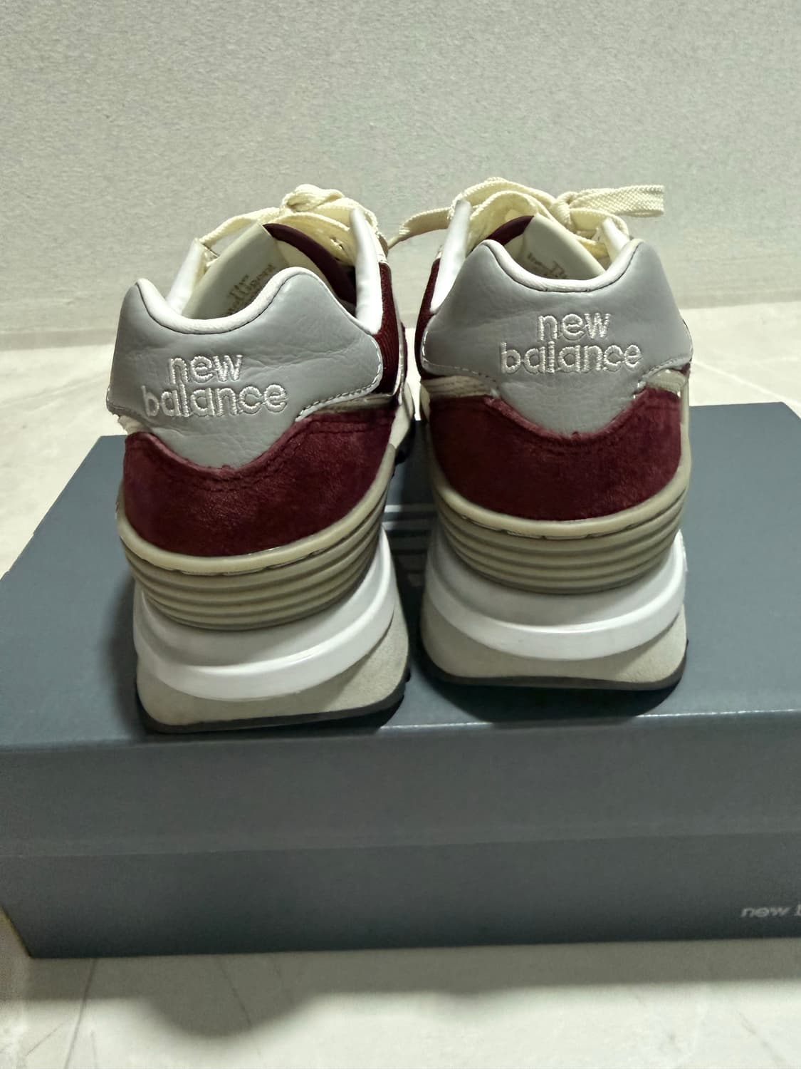 뉴발란스 574 레거시 버건디 220 상품이미지3