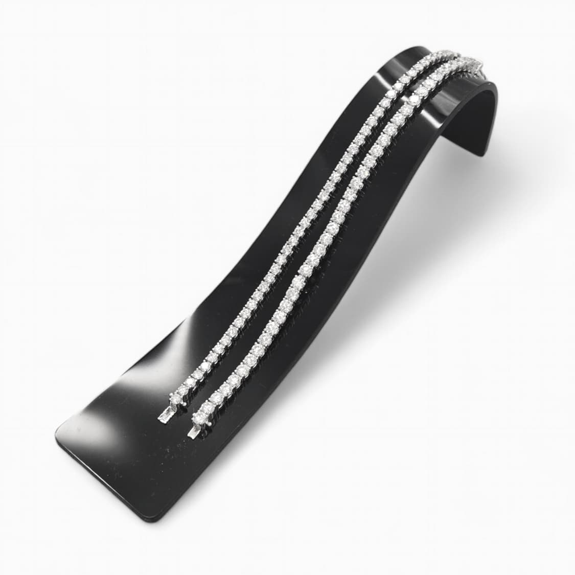 2부 랩다이아 18K 화이트골드 테니스팔찌 상품이미지10