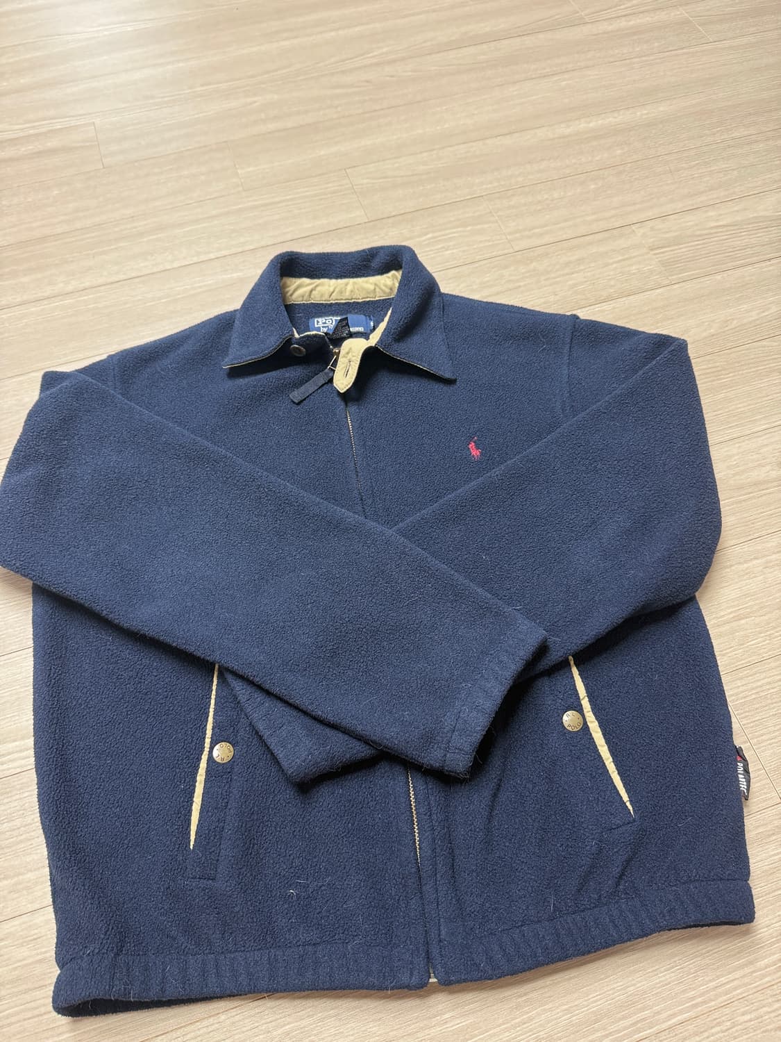 폴로 랄프로렌 polo 빈티지 후리스 집업 s 상품이미지1