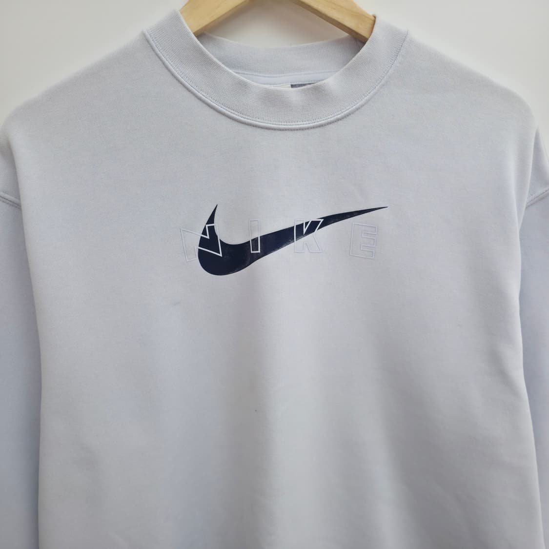 [L] 나이키 스우시 맨투맨 연보라 상품이미지2