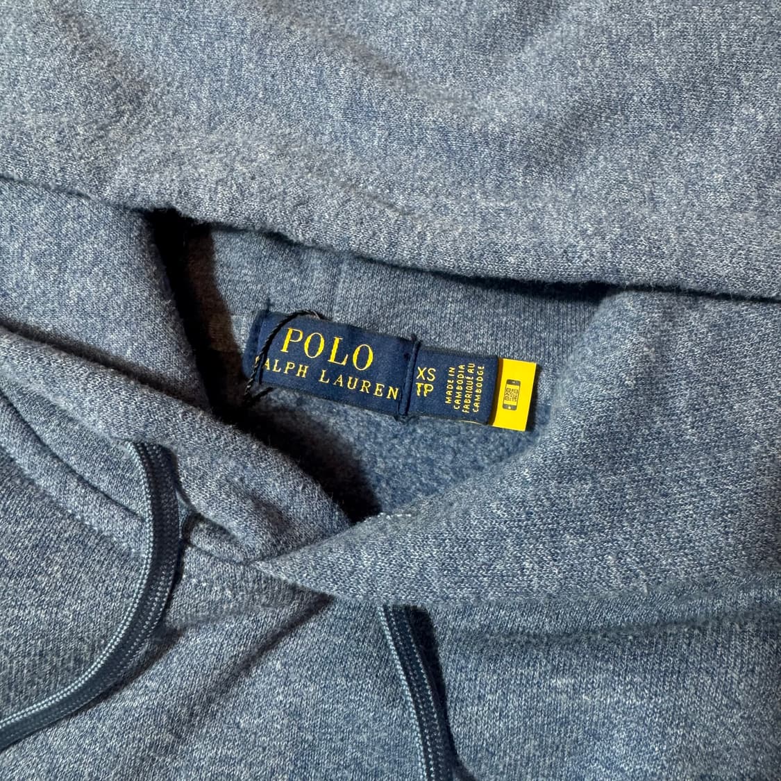 폴로 랄프로렌 블루 로고 후드티 상품이미지3