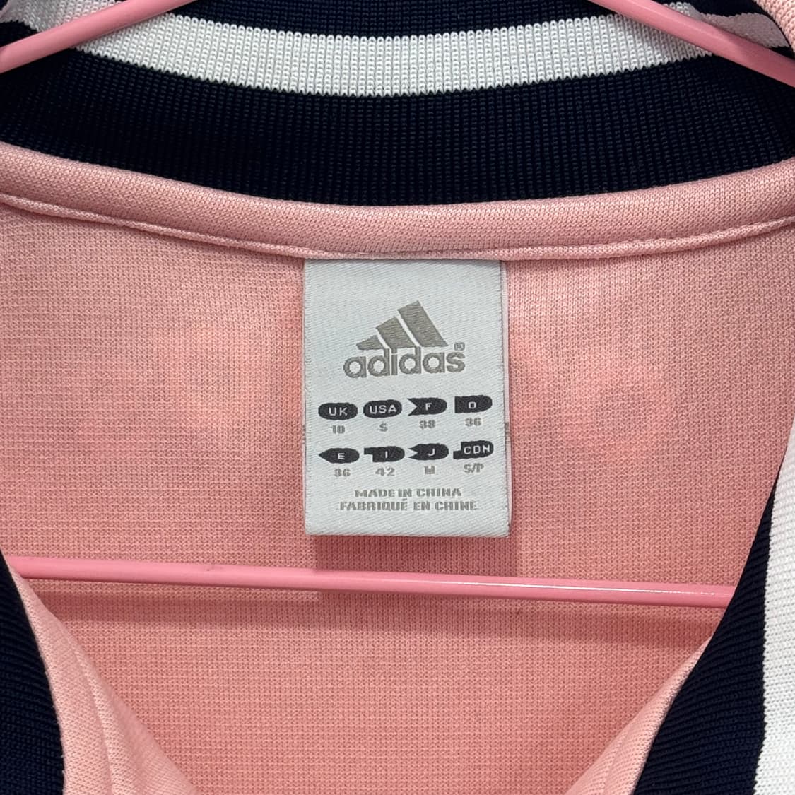 아디다스 딸기우유 핑크 y2k 대장 져지 일본판 상품이미지5