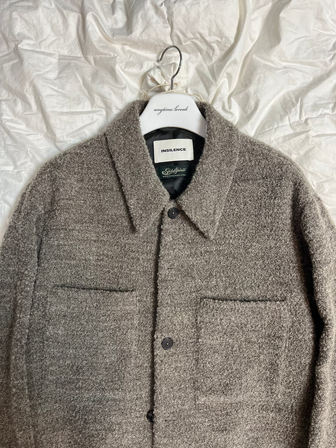 부클 울 블루종 상품이미지3