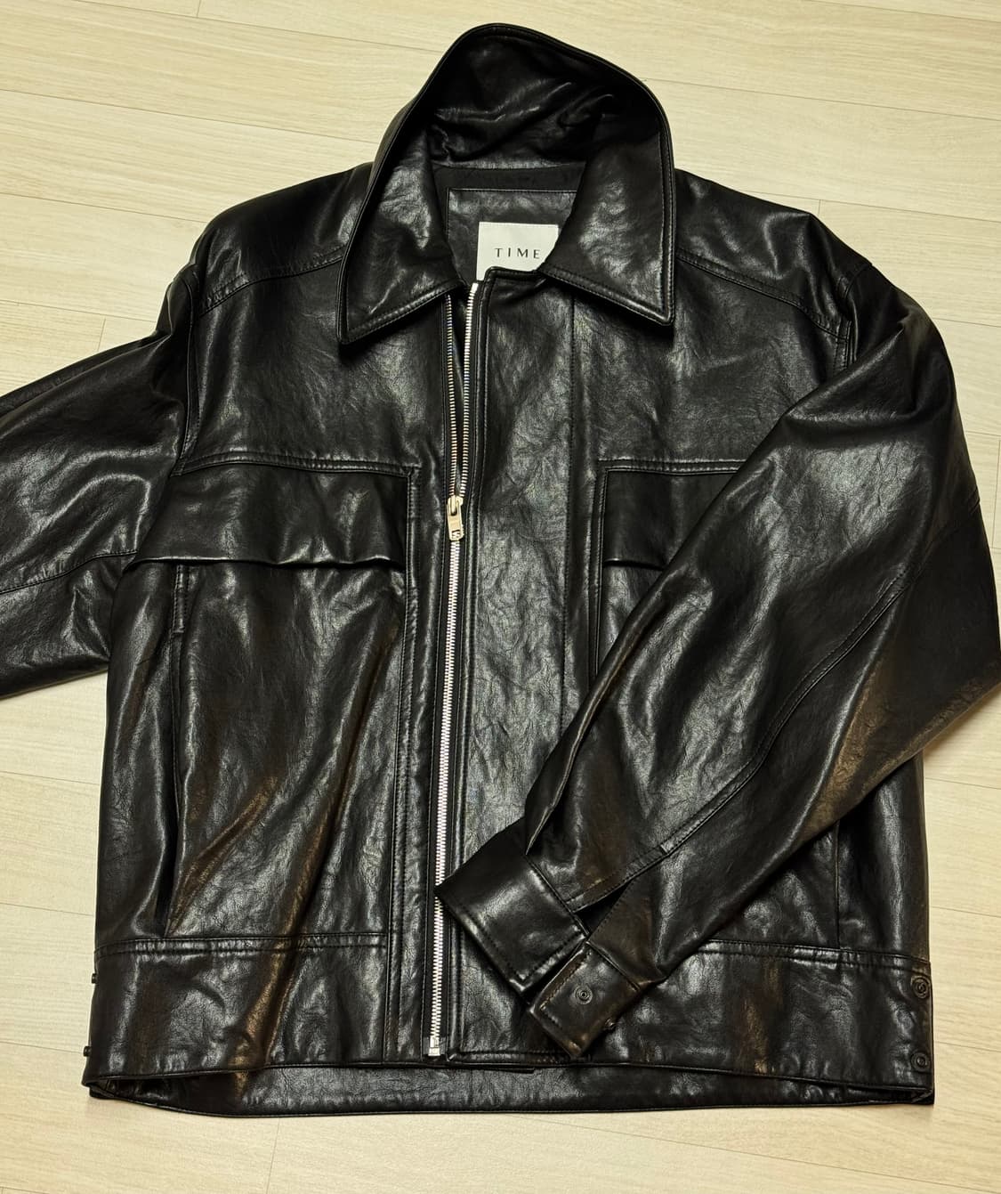 TIME 옴므 레더 자켓 (95 M) 사이즈 상품이미지1