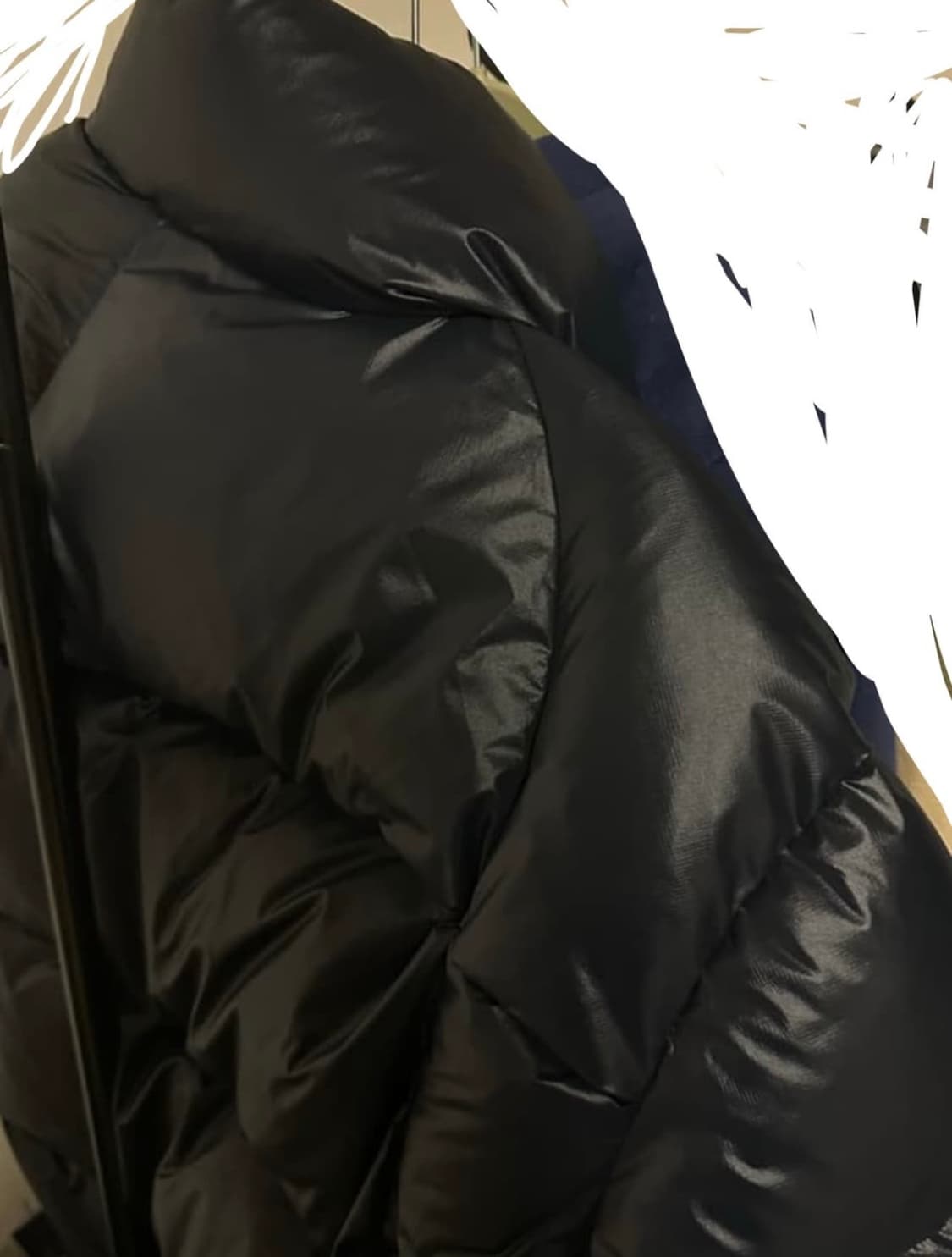 썬러브 Toray Slice Down Jacket Black 패딩 S 상품이미지4