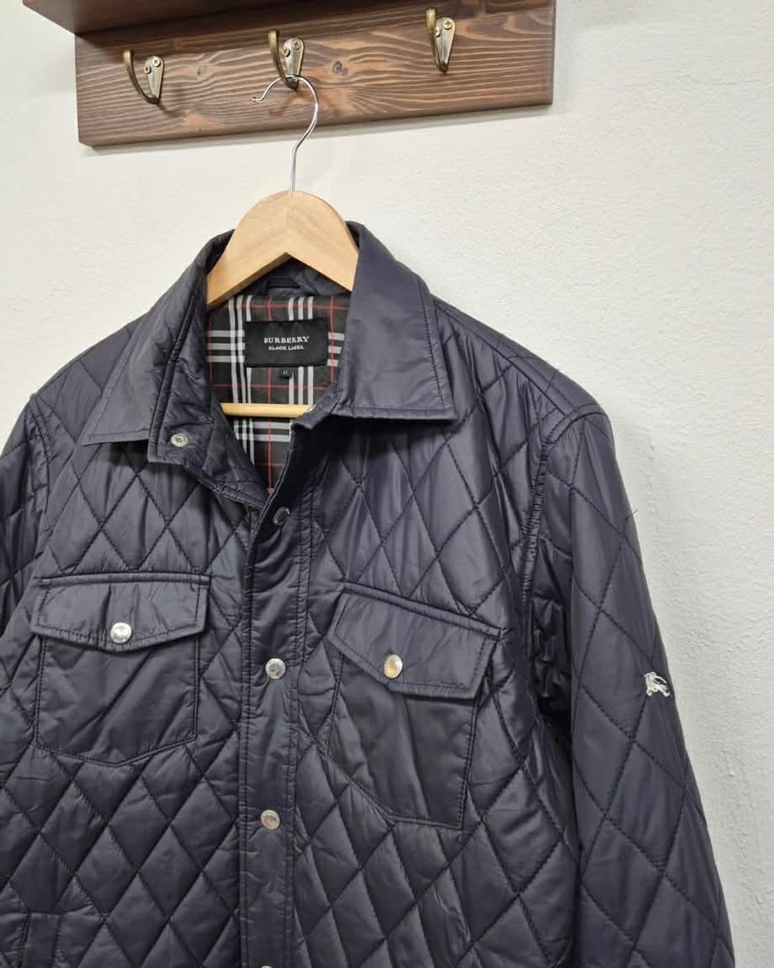 [LL] 버버리 블랙 라벨 퀄팅 셔츠 자켓 상품이미지5
