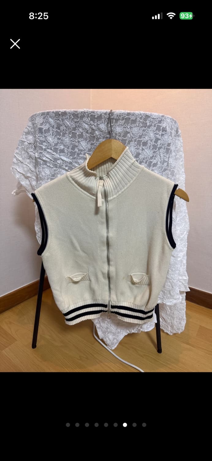 마뗑킴 니트 집업 상품이미지1