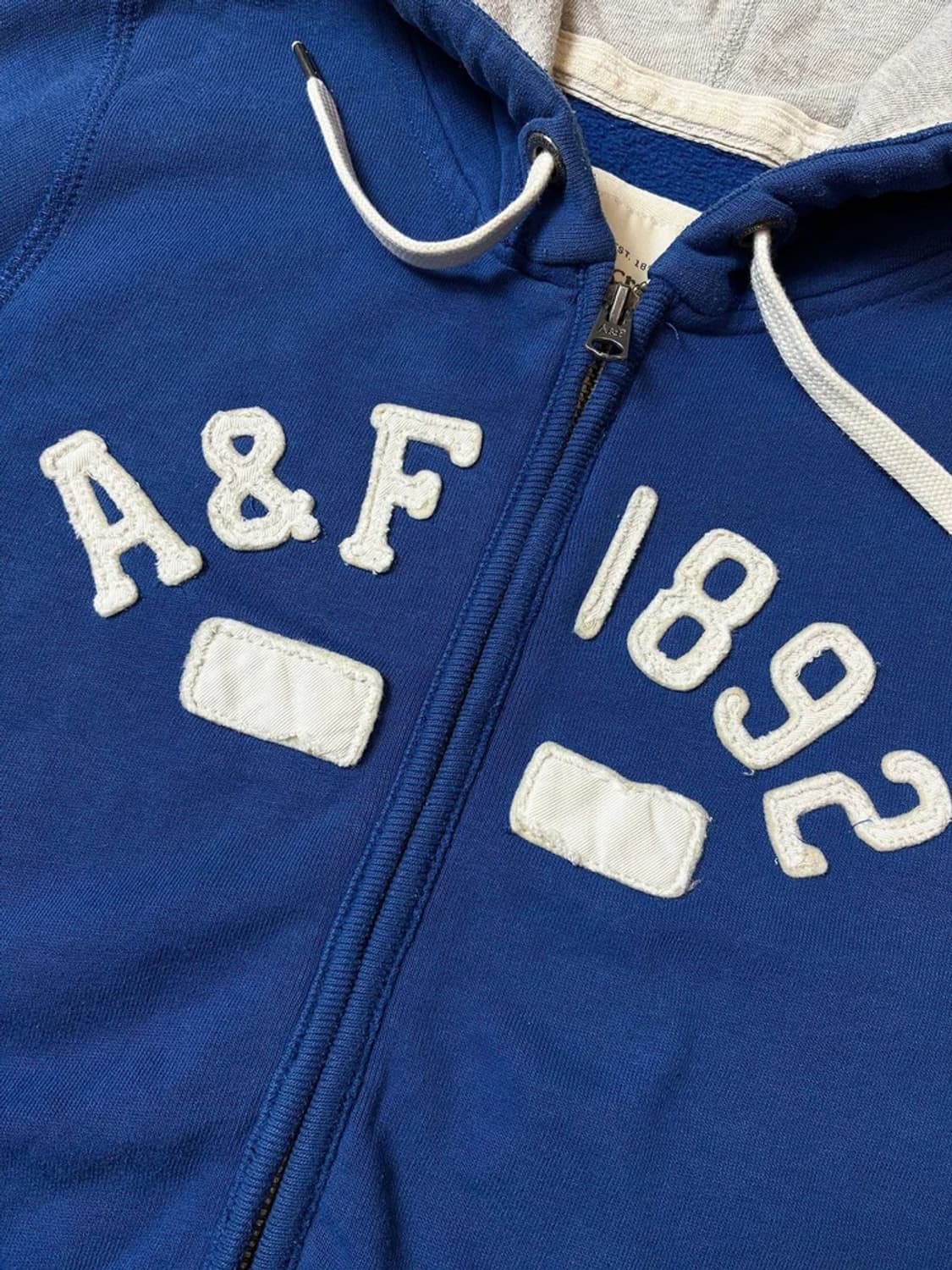 아베크롬비 00's Y2K 자수 로고 후드 집업 PN7314 상품이미지3