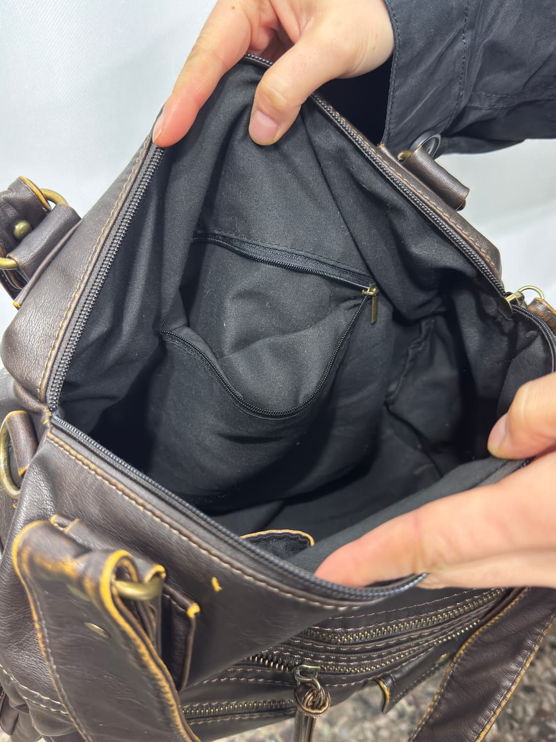 pocket leather bag 상품이미지6