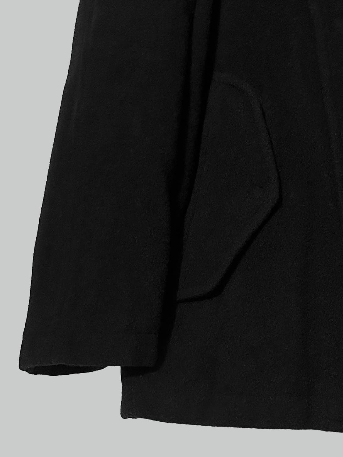 꼼데가르송 블랙 발마칸 코트 상품이미지7