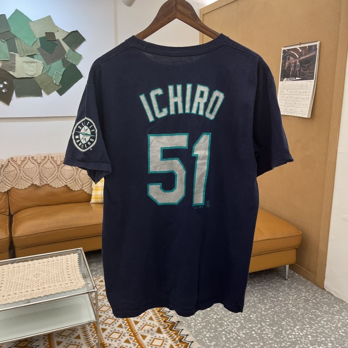 마제스틱 시애틀 마리너스 이치로 반팔티 M C10611 상품이미지4
