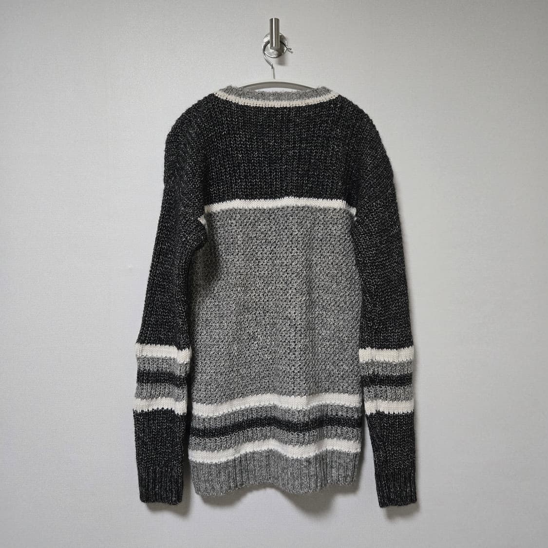 우영미 솔리드옴므 울 니트 / 남성 니트 / 남자 니트 상품이미지5