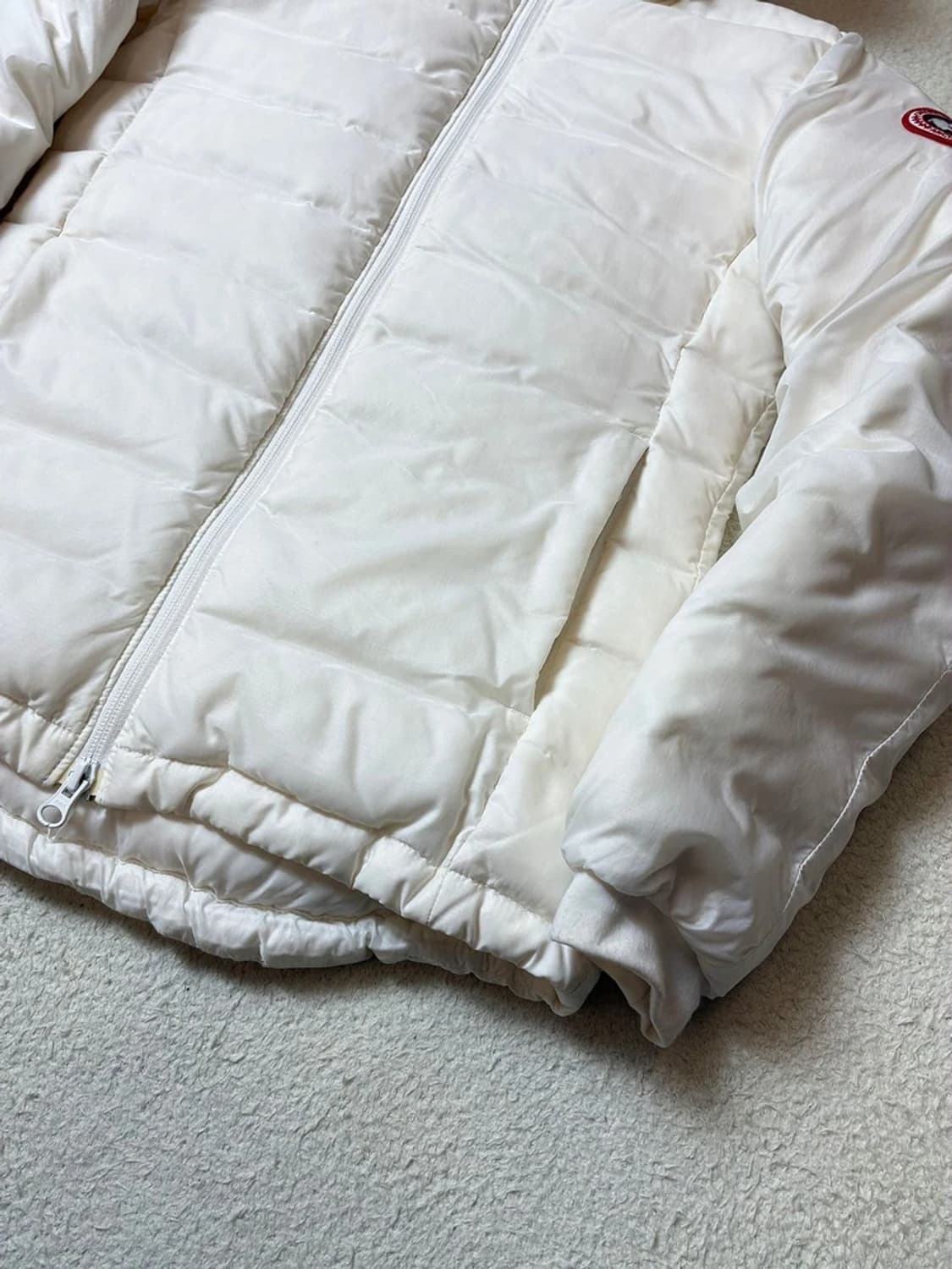 캐나다구스 12ss 덕다운 화이트 경량 후디 패딩 PN6459 상품이미지4