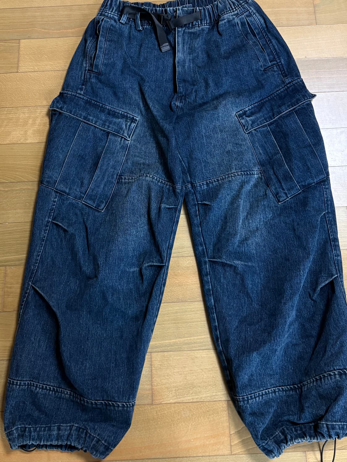 해칭룸 밀팬츠 데님블루 s사이즈 상품이미지3