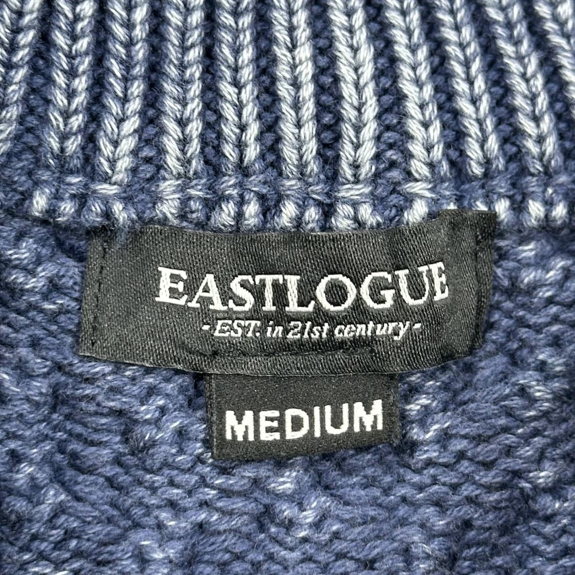 이스트로그 빈티지 케이블 니트 스웨터 M 상품이미지5