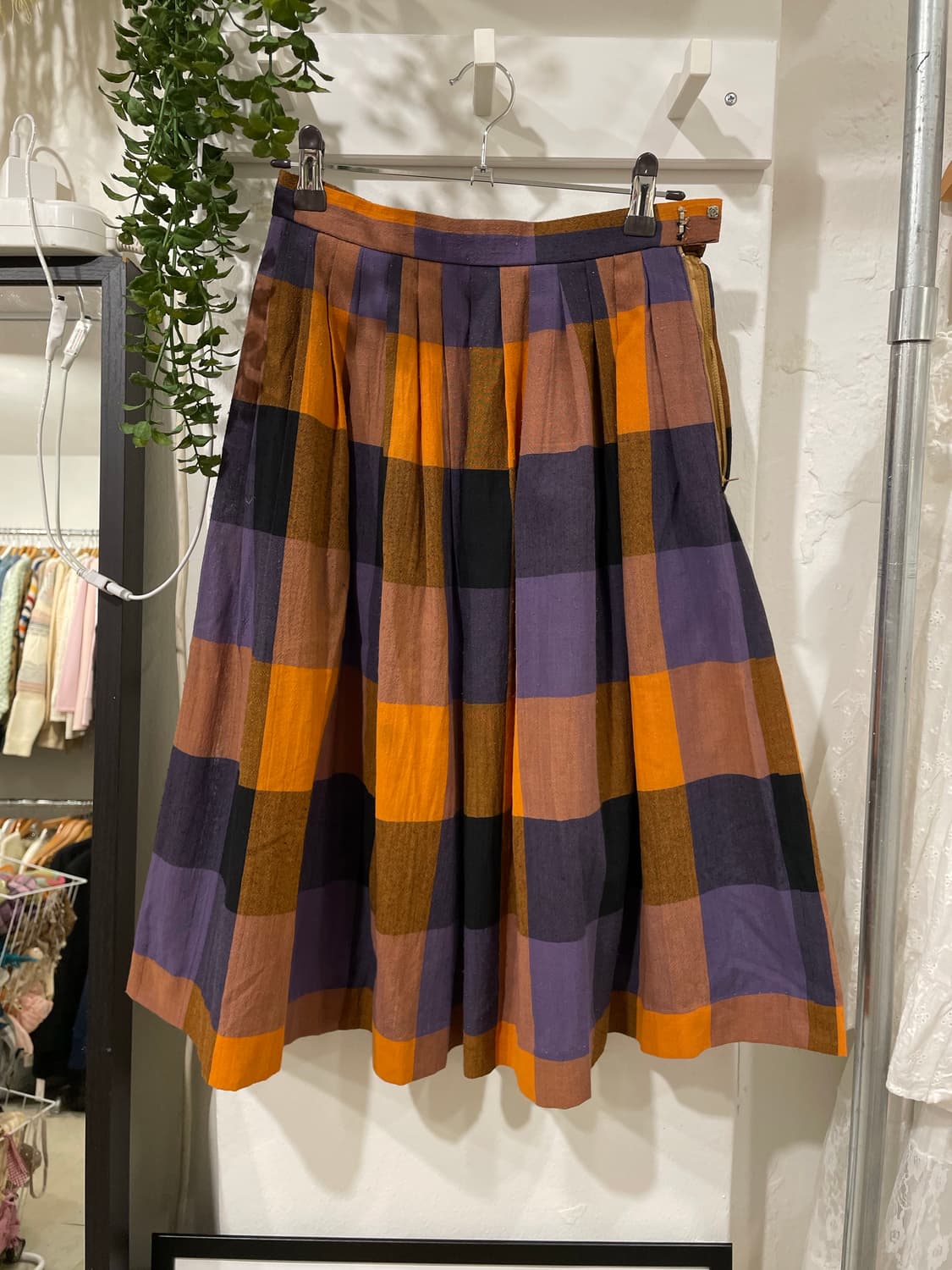 Bold Plaid Skirt 상품이미지6