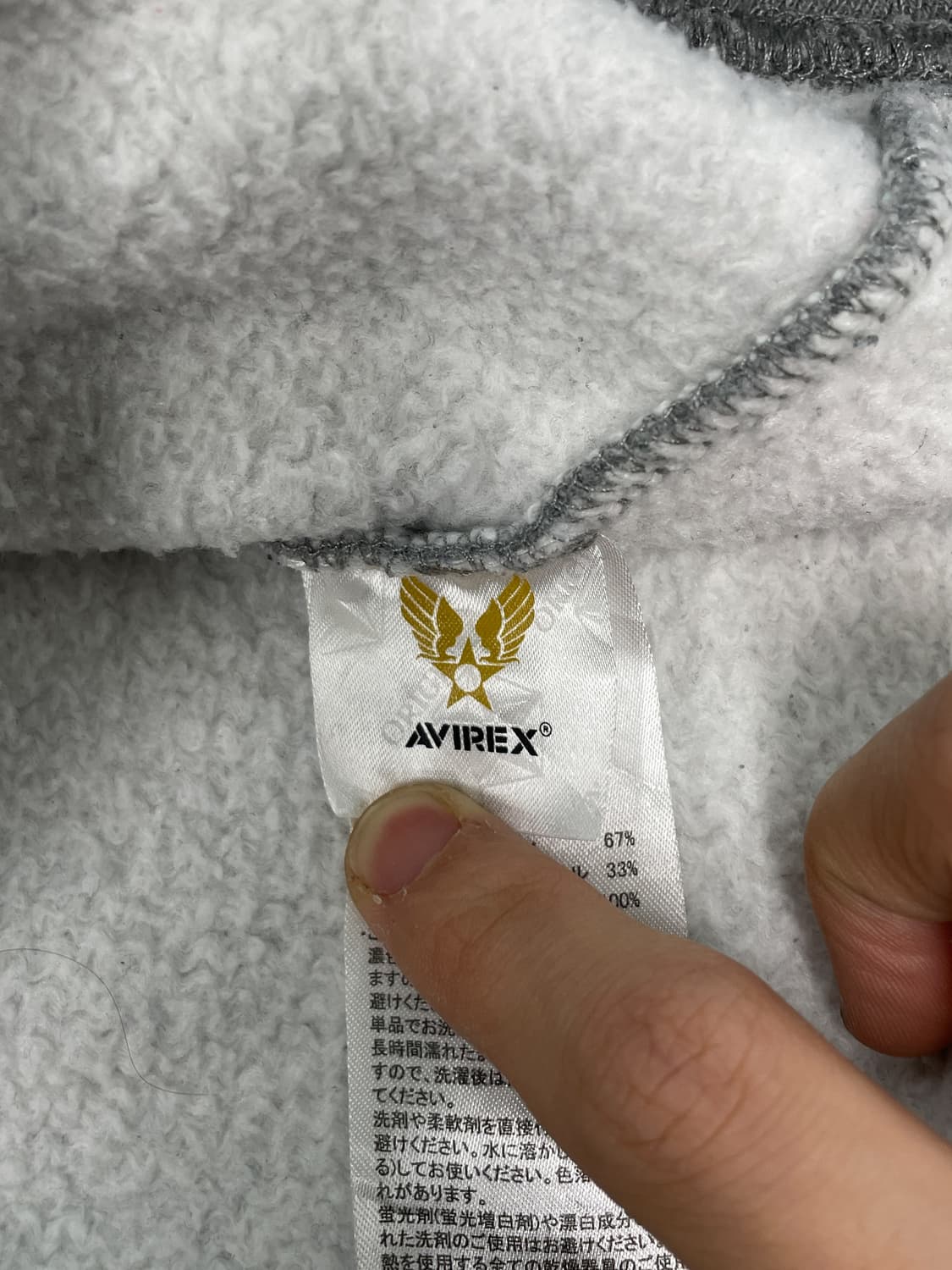 아비렉스 USAF 스웻셔츠 상품이미지9