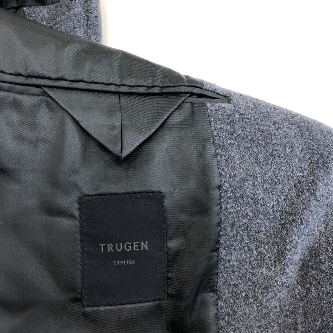 트루젠 캐시미어 체스터 블루 울코트 105사이즈 상품이미지9