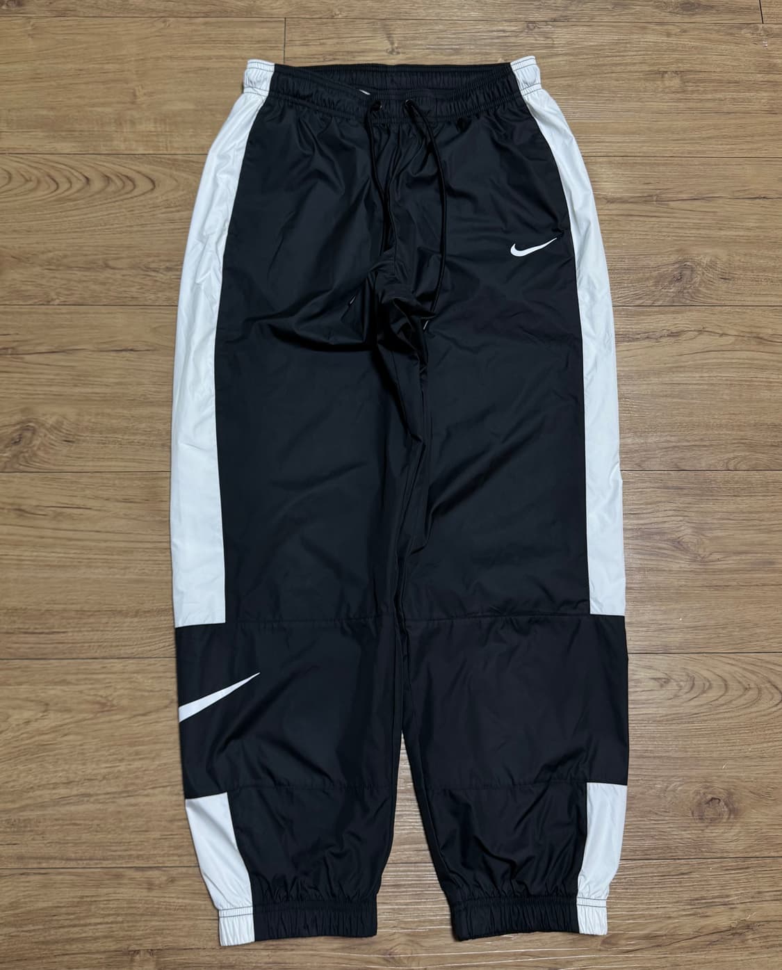 [M]나이키 여성 우븐 밴딩 팬츠 블랙 상품이미지1