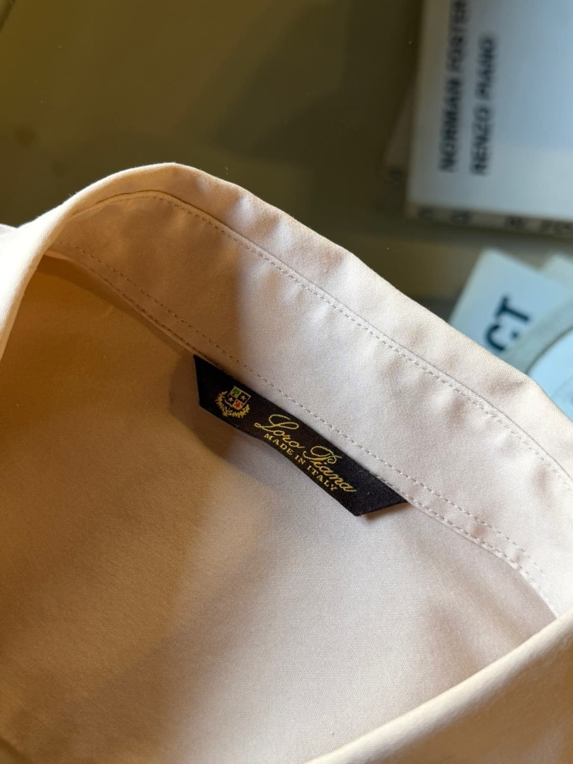 로로피아나 드레스 셔츠 66~77 상품이미지8