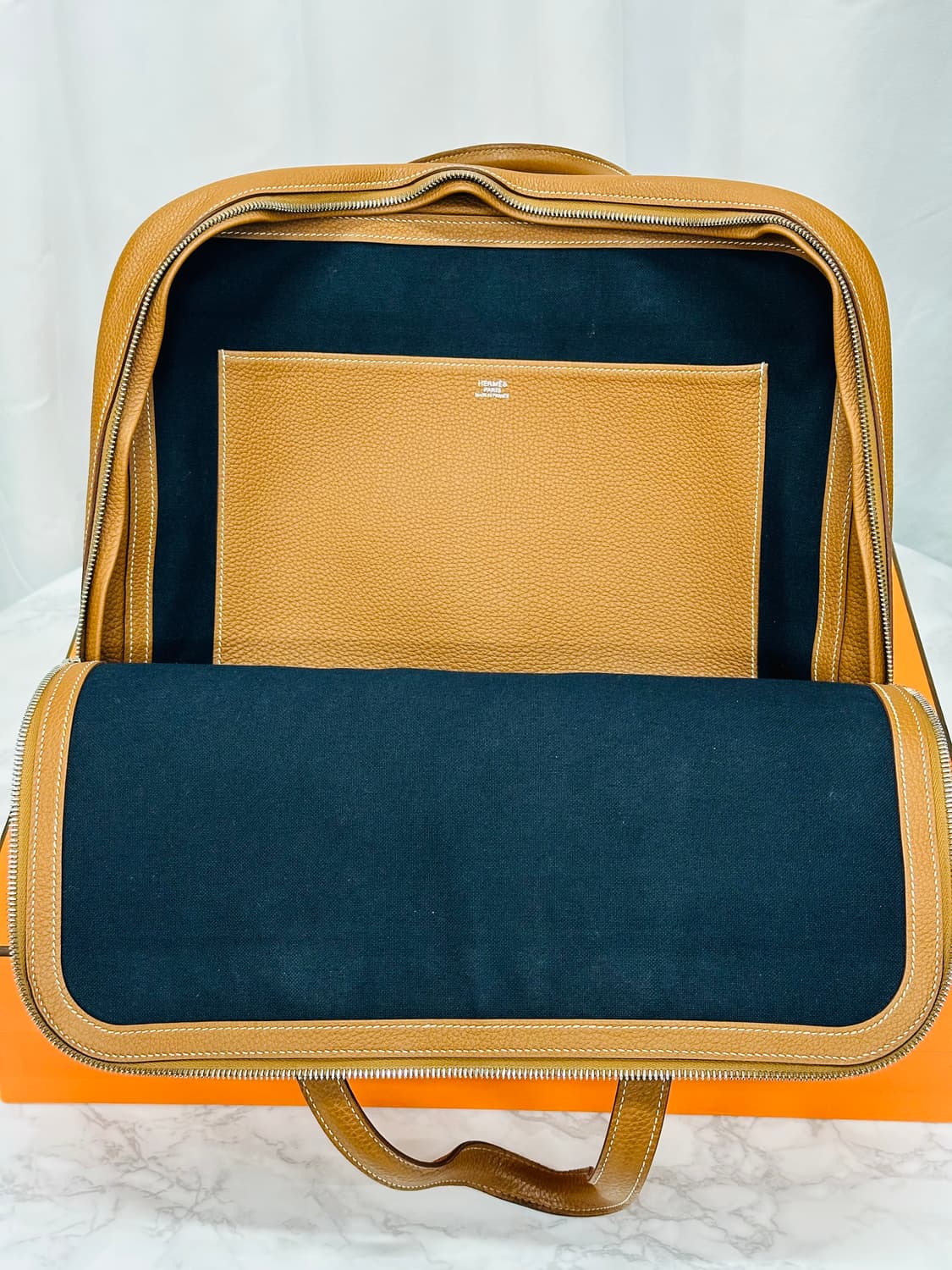 [정품] 에르메스 빅토리아 라이트 카멜골드 U각인 상품이미지9