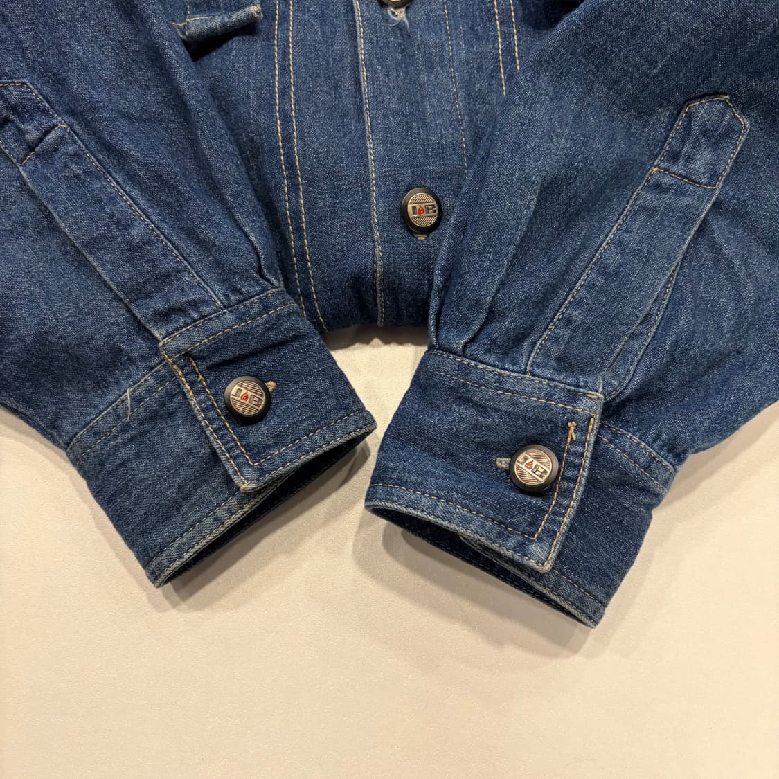 [XL] Johnny Blaze 데님 셔츠 남방 JB로고 B492 상품이미지8